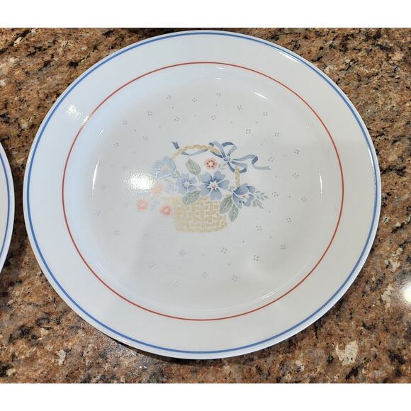 Corelle Country Cornflower (Set Of 12 Pieces) 1988-1993, Made In USA - Picture 7 of 16